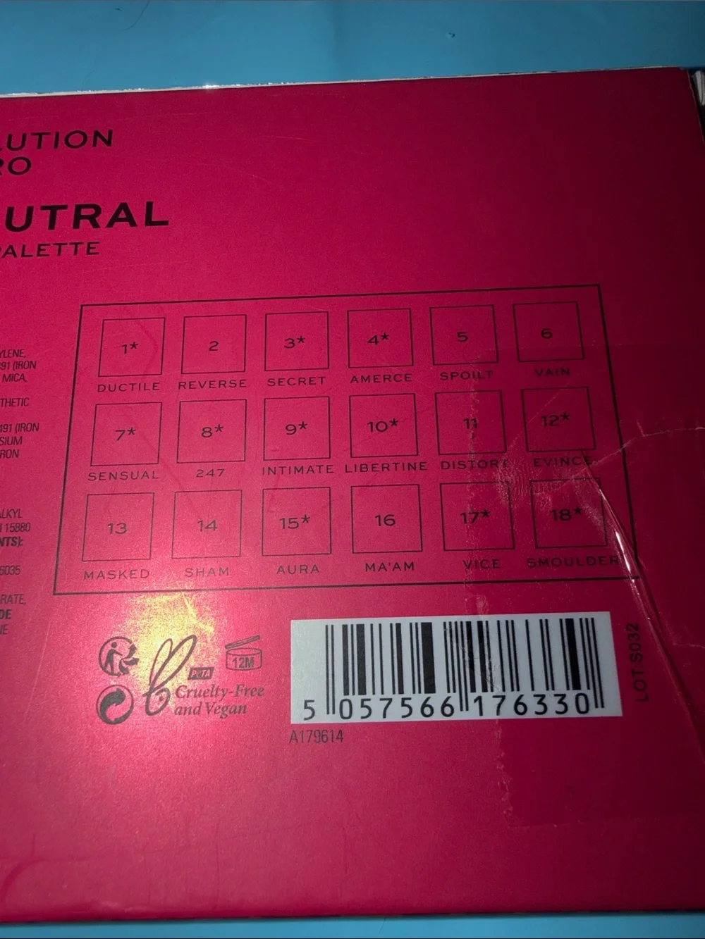 Revolution Eyeshadow Palette